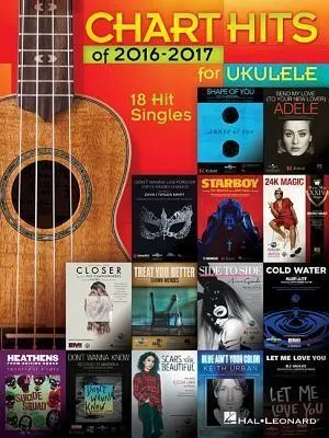 Produktbild von Chart Hits of 2016-2017 for Ukulele