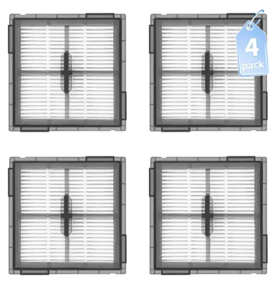 4x HEPA-Filter für Roborock Q10 S5, Q10 S5+, Q10 X5, Q10 X5+