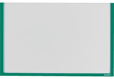 Produktbild von Infotasche für DIN A4 hoch/quer selbstklebend VE= 1 Stück grün