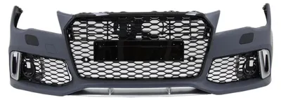 Obrázok produktu pre Predný nárazník pre model AUDI A7 4G, predfaceliftový model 10-14, dizajn RS7, vrátane chladiacej masky.