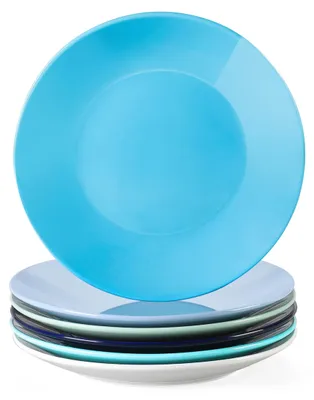 Obrázok produktu pre Porcelánová jedálenská súprava - 6 tanierov na raňajky, priemer 26,5 cm