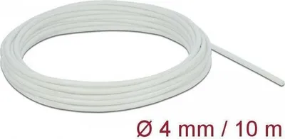 Produktbild von DeLOCK 18927, Geflochtener Schlauch, Fiberglas, Weiß, 1 Stück(e)