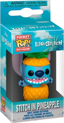 Produktbild von Funko Pocket Pop! Disney: Lilo & Stitch - Stitch in Pineapple Keychain