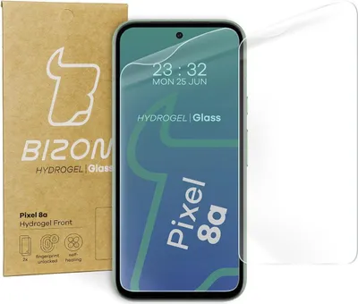 Produktbild von Bizon Glass Hydrogel Front Pixel 8a [2 PACK]