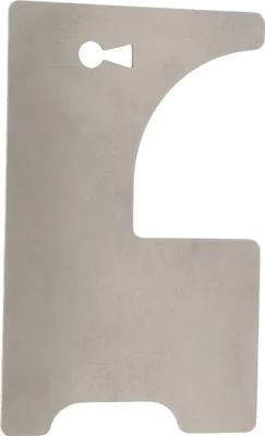Produktbild von Edelstahl Feuerwehr Werkzeug Multifunktionale Tür Naht Manuelle Feuerwehrmann Hand Halle Pass 0,7mm dick