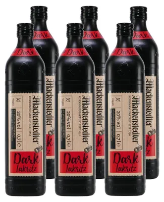 Produktbild von Mackenstedter Dark-Lakritz Likör (6 x 0,7L)