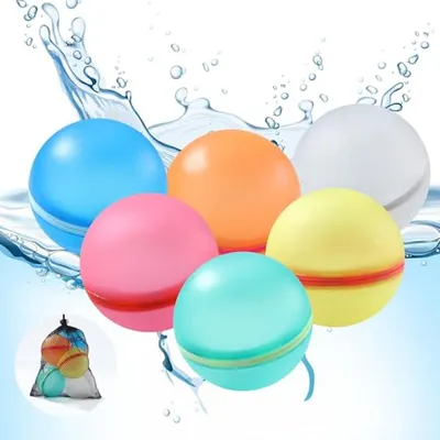 Wiederverwendbare Wasserballons für lustige Sommerspiele