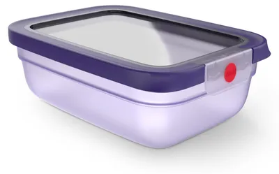 Image de emsa 3110601754 emsa Frischhaltedose ONECLICK 7,3 cm hoch violett 1,2 l, 1 St.