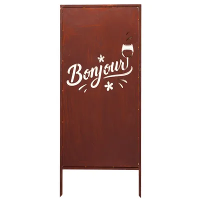 Produktbild von Edelrost Sichtschutz Garten Deko Bonjour 120X50Cm Decorative Abdeckung Rost