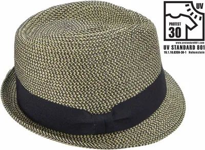 Seeberger knautschbarer Sommerhut Trilby-Hut UV-Schutz 30 in braun