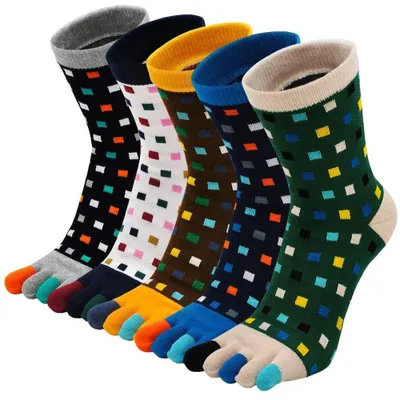 Produktbild von Omgoods – Fünfzehen-Socken für Herren, sportliche Zehensocken