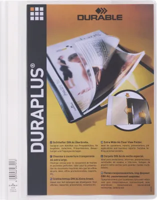 Obrázok produktu pre Durable Duraplus, Biela, A4, 1 vrecká/vreciek