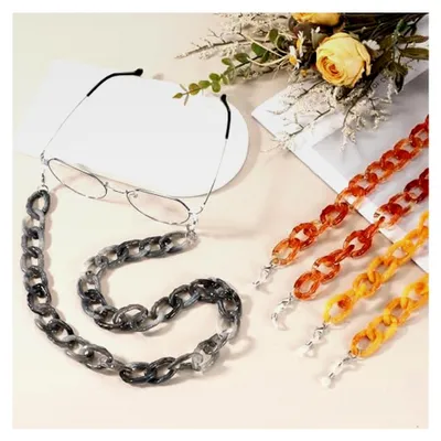 Produktbild von Brillenkette aus Perlen, Halter für Brillen, Kettenriemen für Damen