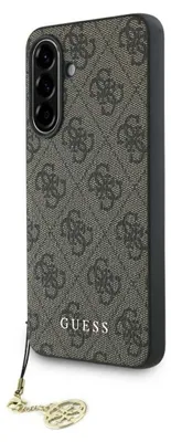 Produktbild von GUESS case passend für SAMSUNG A36 GUHCSA36GF4GBR (PU 4G Charm) brown