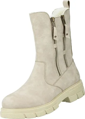 Produktbild von Rieker Boot - Beige Synthetik Größe: 36 Normal