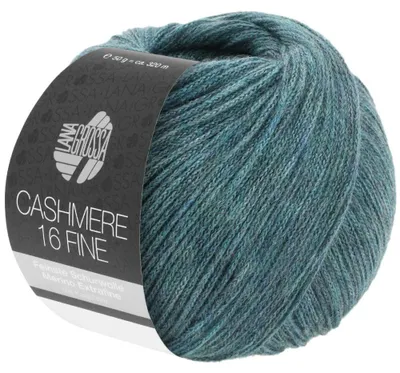 Produktbild von Lana Grossa Cashmere 16 Fine 040 Petrolgrün 50g