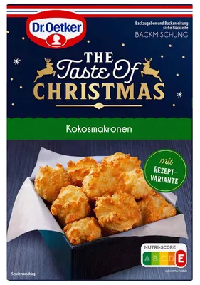 Produktbild von Dr. Oetker The Taste of Christmas Kokosmakronen 375g