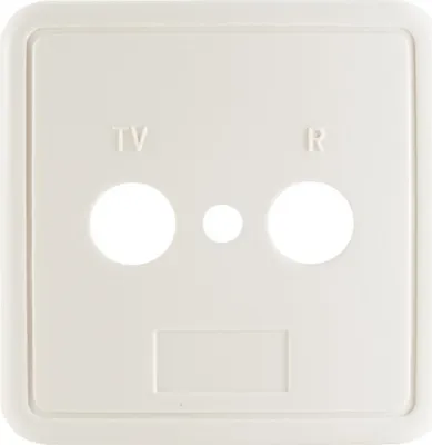 Immagine prodotto di shiverpeaks ®-BASIC-S- Coperchio per presa antenna a 2 vie bianco (BS83911W)