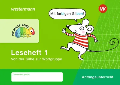 Produktbild von DIE BUNTE REIHE - Deutsch. Leseheft 1 - Silbenausgabe