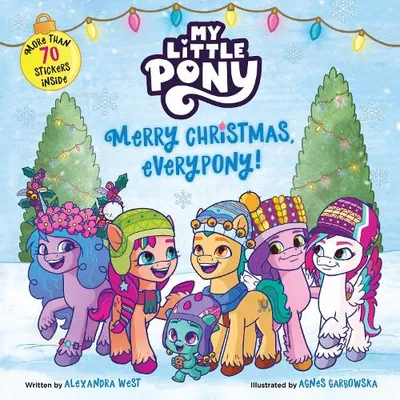 Zdjęcie produktu dla My Little Pony: Wesołych Świąt, Everypony!: Zawiera ponad 50 naklejek!