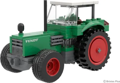 Produktbild von Bausteinsatz Brixies Plus Fendt 105 Classic Club Collection grün