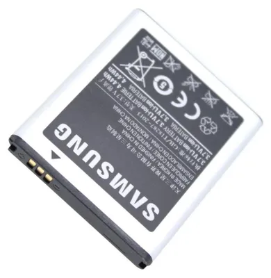 Produktbild von Akku für Samsung Galaxy Mini Li-Ion 3,7 Volt 1200 mAh schwarz.