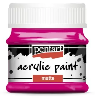 Produktbild von PENTART Acrylfarbe, matt, 50 ml, MAGENTA
