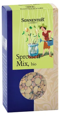 Image de Mélange de graines germées biologiques, 120 g