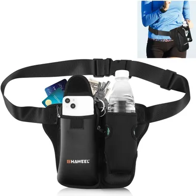Immagine prodotto di Marsupio Borsa da cintura Borsa da fitness, Colore:Nero