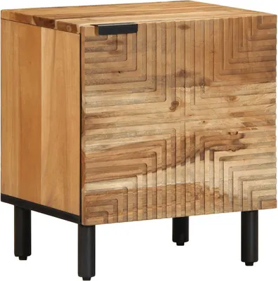 Obrázek produktu pro vidaXL Noční stolky 2 ks 40x33x46 cm z masivního dřeva akácie