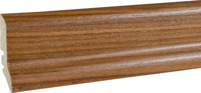 Produktbild von Sockelleiste Echtholzfurnier 20 x 60 x 2500 mm Nussbaum Echtholzfurnier Fußleiste furniert by PROVISTON 12.5 Meter | 5 Stück