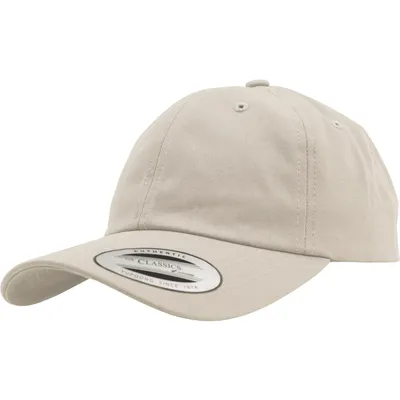 Produktbild von FLEXFIT 6245CM | Low Profile Baumwolle Twill Cap / Kappe / Mütze - Farbe: Stone - Größe: One Size