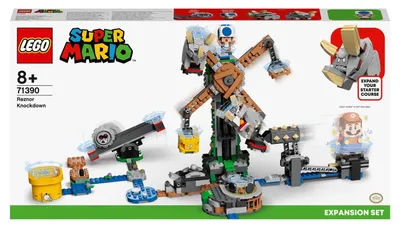 Zdjęcie produktu dla LEGO Super Mario Walka z Reznorami — zestaw dodatkowy, Zestaw do budowania, 8 lat(a), Plastik, 0 szt., 964 g