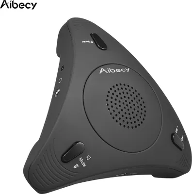 Produktbild von Aibecy USB-Desktop-Compute Kondensatormikrofon microphone Omnidirektionale Kondensatormikrofon Mic-Lautsprecher  360 ° Audio Pickup für Business-Video-Meeting