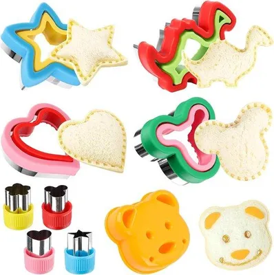 Productafbeelding van Kinderbrood- en groentepannensnijders, Kinderbroodsnijders, Kookgerei