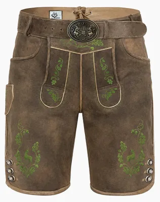 Produktbild von HerzSticht Herren Trachten Lederhose (Modell: Geissberg)