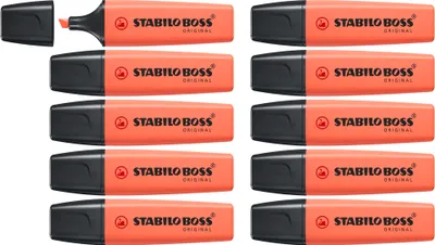 Image de STABILO Boss Original Pastel Marker 1 pièce(s) Ciseau Corail