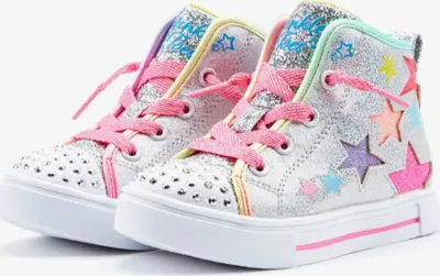 Produktbild von Skechers Schuhe Kinder Turnschuhe Twinkle Sparks Silber 21 EU