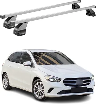 Produktbild von Menabo Dachträger für Mercedes B Klasse W247 2018-2025 75kg Stahl Silber 2x