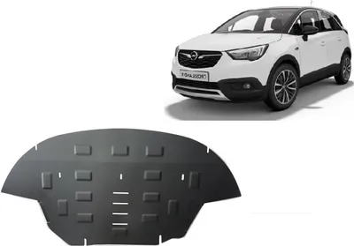 Obrázok produktu pre Oceľový ochranný kryt podvozku pre motor Opel Crossland X