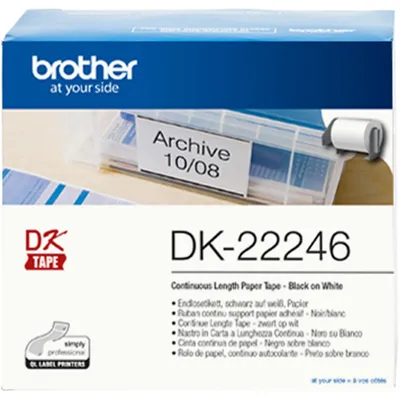 Obrázek produktu pro Dk22246 Brother Ql1100 Etiketten Weiss