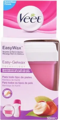 Obrázok produktu pre Náplň do Elektrického Depilátora Veet EasyWax Roll-On Náhradná Kazeta 50 ml