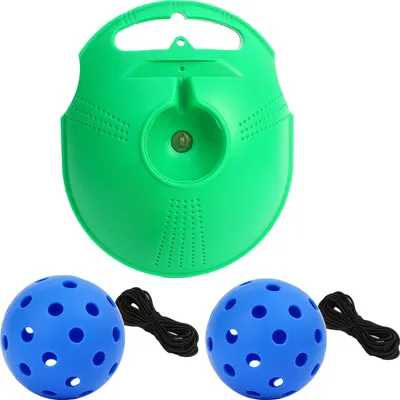 Produktbild von Tragbarer Pickleball-Trainer mit Rückprallball und Schnur – stabiles, robustes und leichtes Pickleball-Übungsgerät und Trainingswerkzeug