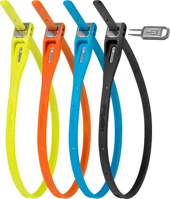 Produktbild von Hiplok Z LOK, Kabelbinder, Schwarz, Blau, Orange, Gelb, Stahl, 20 g, 40 cm, 4 Stück(e)