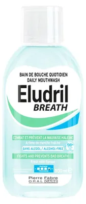 Image de Eludril, solution bucco-pharyngée pour l'hygiène bucco-dentaire, 500 ml