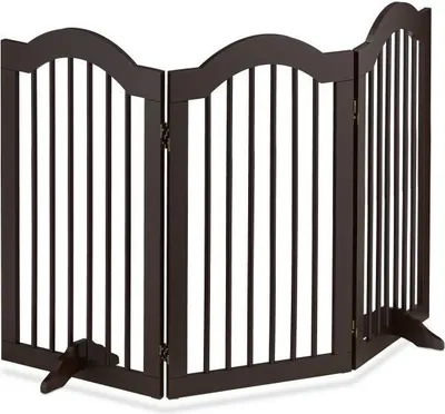 Obrázok produktu pre Schodisková zábrana hneda, RD39211 3 dielna 92cm