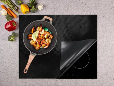 Imagen del producto de Protector de vitrocerámica de inducción, silicona, 52 x 61 cm, para la cocina