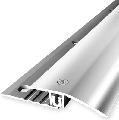 Produktbild von PROVISTON | Ausgleichsprofil | Parkettprofil | Breite: 44 mm | Höhenausgleich: 6.5 - 16 mm | Länge: 1000 mm | Aluminiumprofil | Alu poliert | 1 Stück