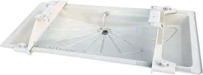 Zdjęcie produktu dla Taca ociekowa ogrzewana SMART CLIMA - "Blue river" (850 x400mm) + 3m kabel z grzałką i termostatem + uchwyty mocujące
