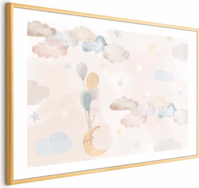 Produktbild von Posterpapier Poster - Fairytale Sky 42x29.7 cm Für Kinder e-C-10059-ao-a